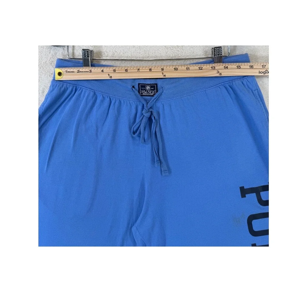 Polo Ralph Lauren Mens Blue Sleepwear  Shorts Drawstring Lounge Pajamas Large